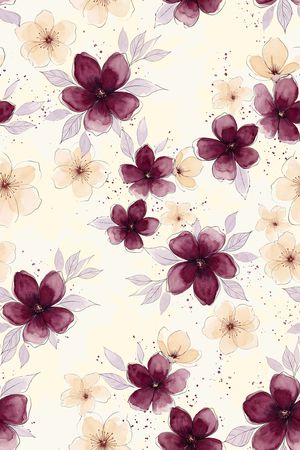年轻女装印花花型图片