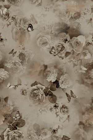 花卉印花花型图片