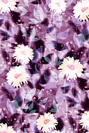 花卉印花花型图片