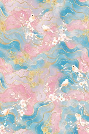 花卉印花花型图片