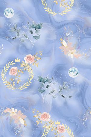 花卉印花花型图片