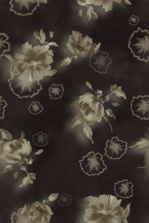 花卉印花花型图片