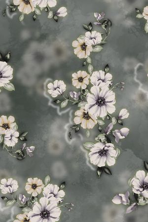 花卉印花花型图片