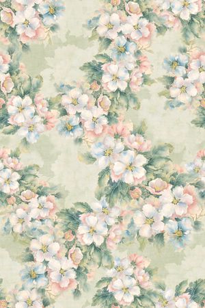 年轻女装印花花型图片