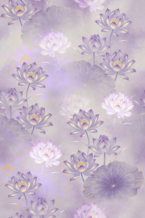 花卉印花花型图片