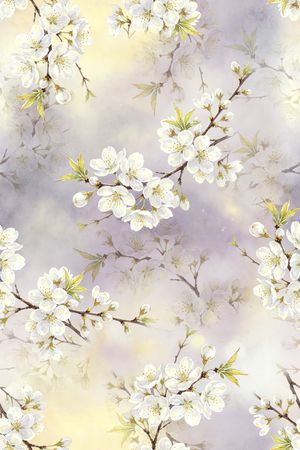 花卉印花花型图片