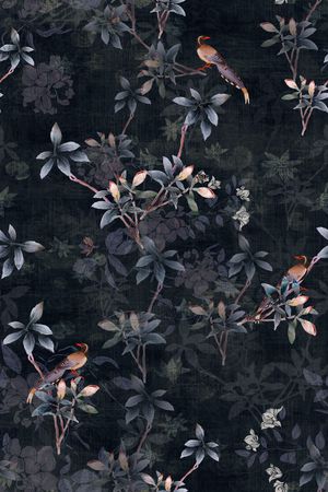 花卉印花花型图片