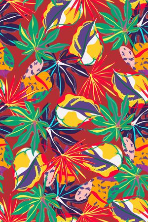 花卉印花花型图片