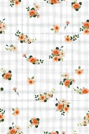 小清新印花花型图片