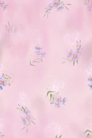 年轻女装印花花型图片