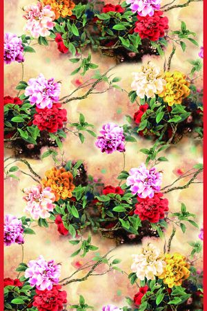 印花花型图片