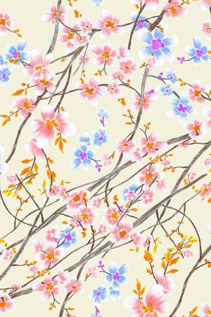 花印花花型图片
