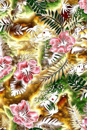 花朵印花花型图片