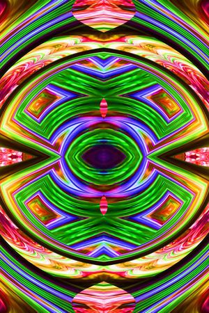 抽象印花花型图片