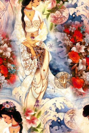 古代印花花型图片