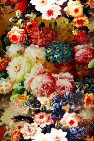 花卉印花花型图片