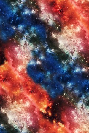 神秘 星空 云 图 彩色 印花 花型 抽象 宇宙印花花型图片