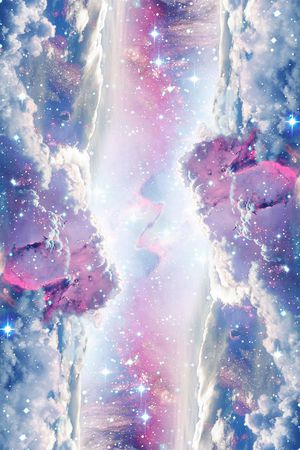 神秘 变幻 星空 太空 云海 印花 长巾 印花花型图片