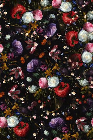 油画 花卉 花朵 鲜花 服装 数码 立体 层次印花花型图片