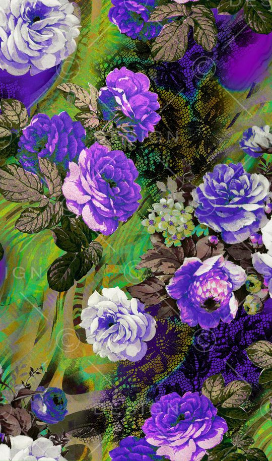 印花花型图片