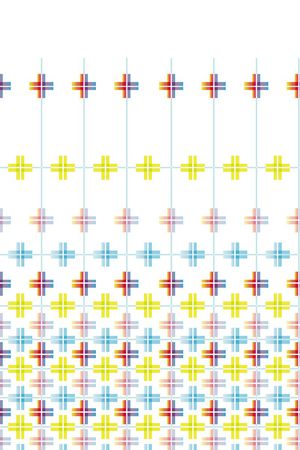 X-字母符号/Letter印花花型图片