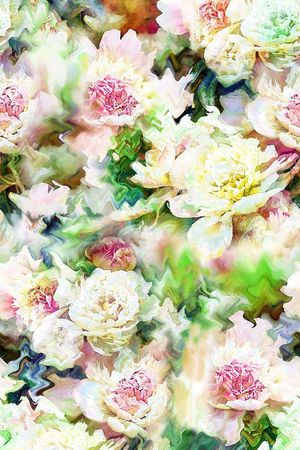 花卉印花花型图片