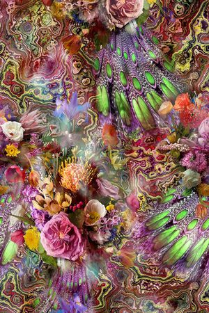 花卉印花花型图片