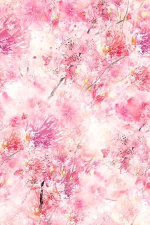 淡雅印花花型图片