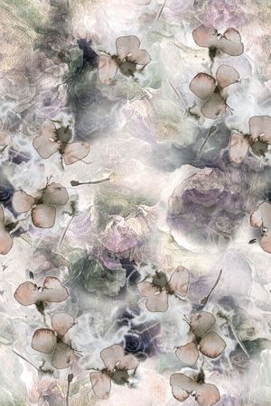 花卉印花花型图片