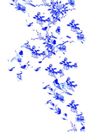V-中国风/Chinese印花花型图片