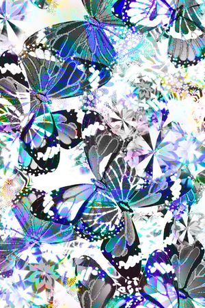 钻石印花花型图片