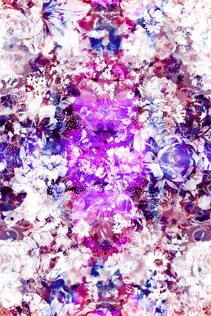 花卉印花花型图片