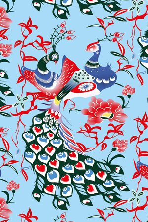 空月印花花型图片