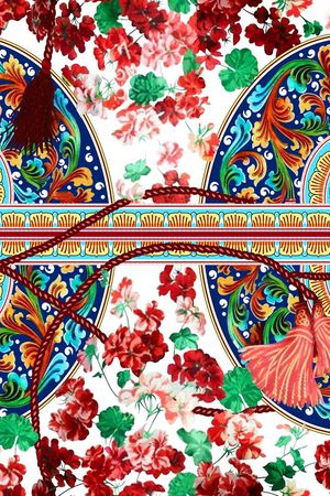 花卉印花花型图片