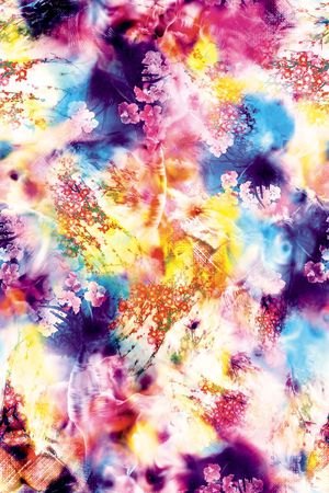花卉印花花型图片