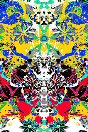 花卉印花花型图片