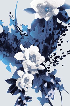花卉印花花型图片