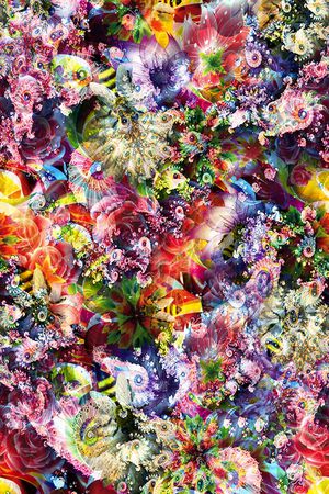 花卉印花花型图片