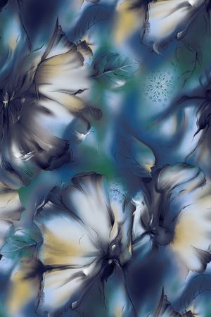 花卉印花花型图片