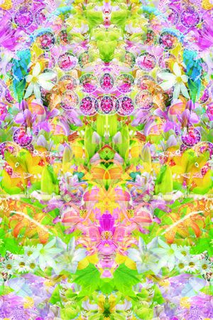 花卉印花花型图片