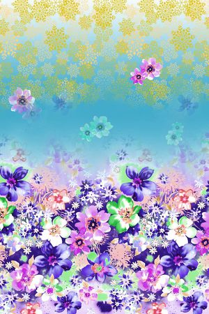 定位图案印花花型图片