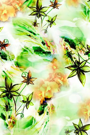印花花型图片