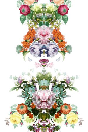 定位印花花型图片
