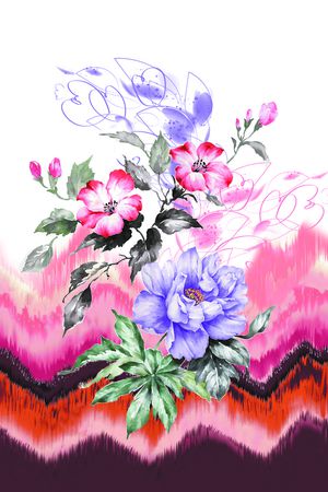 印花花型图片