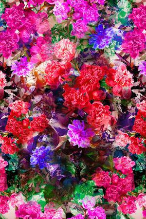 油画印花花型图片
