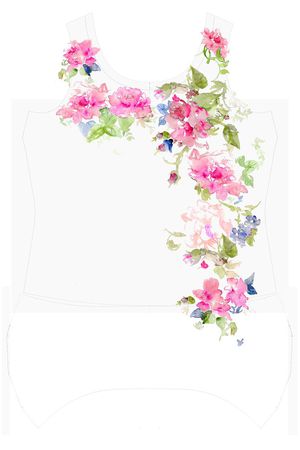 印花花型图片