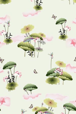 印花花型图片