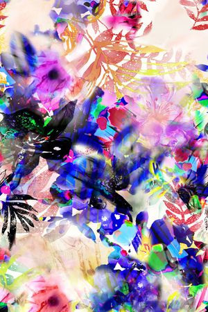 花卉印花花型图片