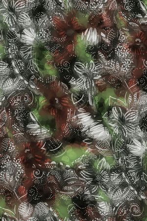 花卉印花花型图片