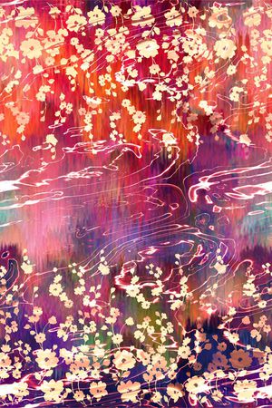 花卉印花花型图片